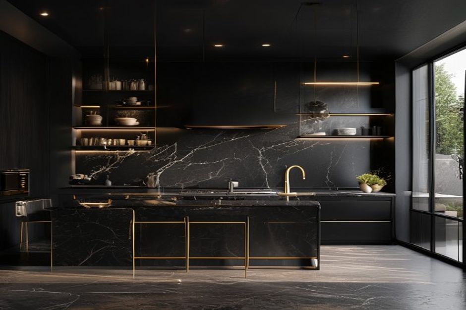 Dark & Dramatic Finish